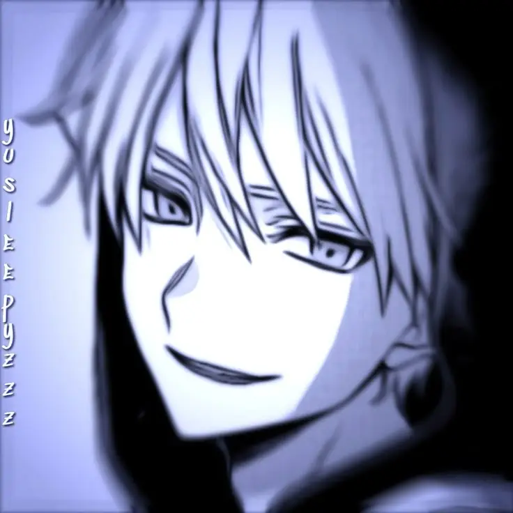 Avatar Anime Nam Trắng Đen Đặc Sắc 15