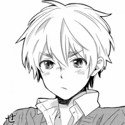 Avatar Anime Nam Trắng Đen Đặc Sắc 42