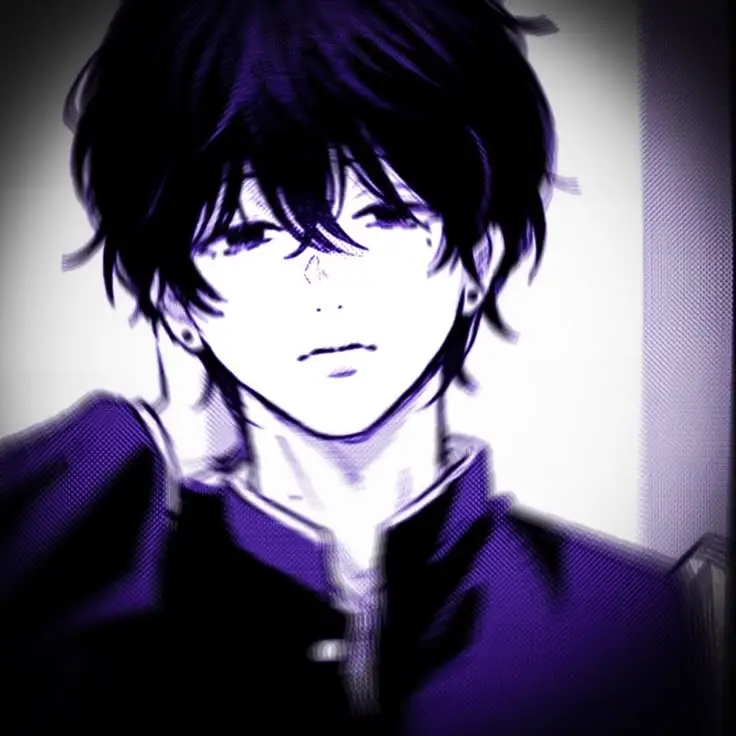 Avatar Anime Nam Trắng Đen Đặc Sắc 44