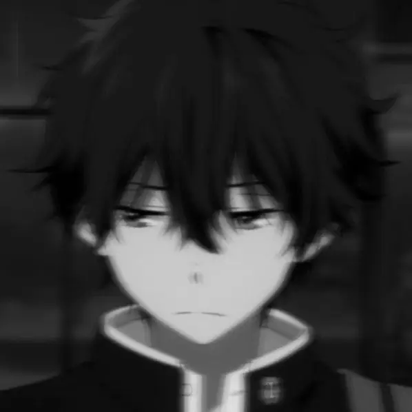 Avatar Anime Nam Trắng Đen Đặc Sắc 47