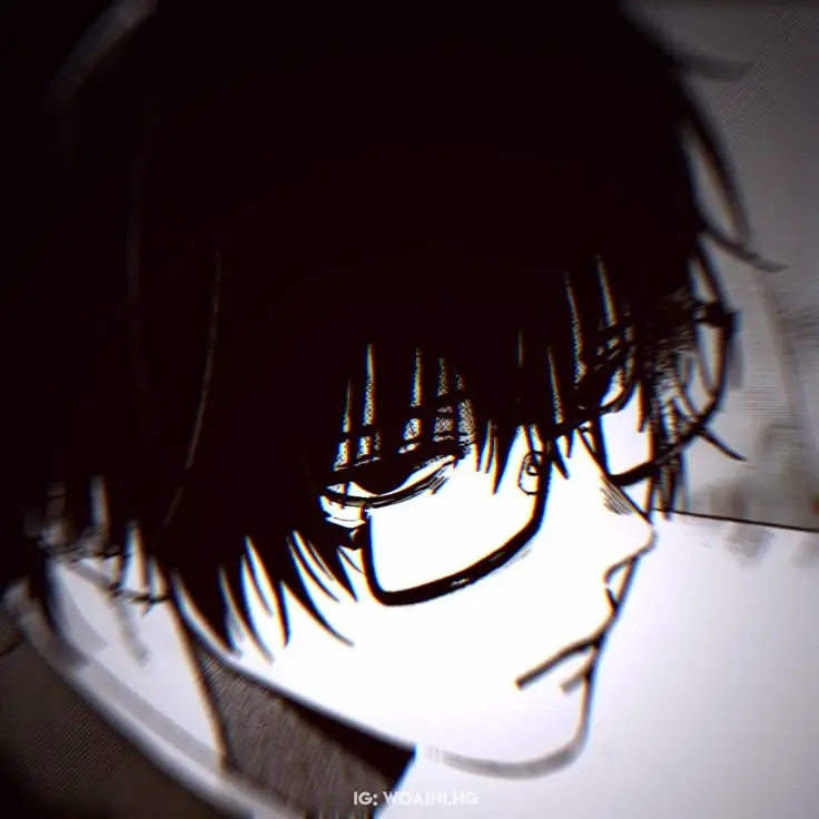 Avatar Anime Nam Trắng Đen Đặc Sắc 51