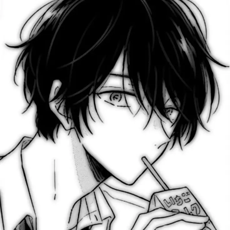 Avatar Anime Nam Trắng Đen Đặc Sắc 52
