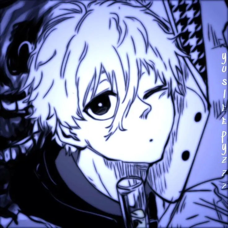 Avatar Anime Nam Trắng Đen Đặc Sắc 63