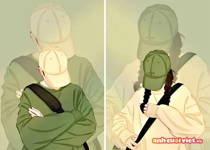 Avatar cặp đôi yêu nhau: 100 hình ảnh ngọt ngào cho đôi lứa 64