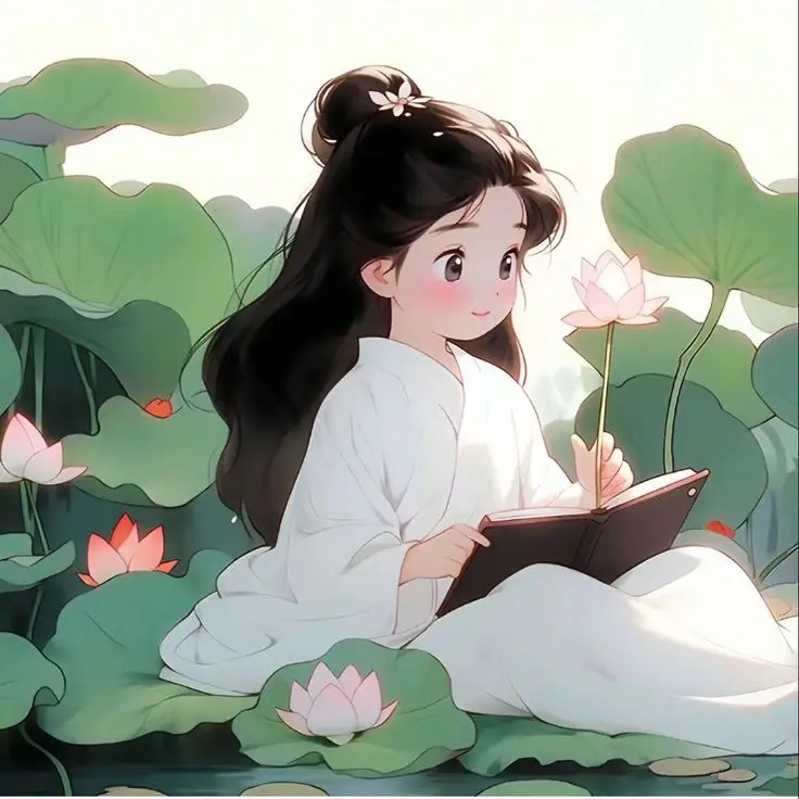 Avatar Cô Gái Cầm Hoa - Bộ Ảnh Độc Đáo 17