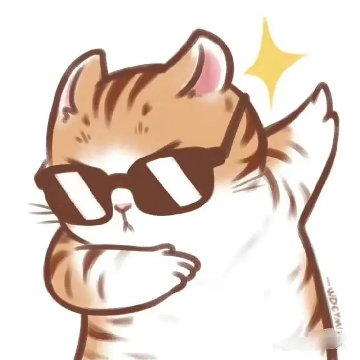 Avatar cute mèo chibi mập, đáng yêu và dễ thương nhất 1