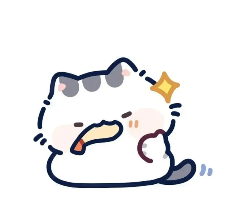 Avatar cute mèo chibi mập, đáng yêu và dễ thương nhất 7