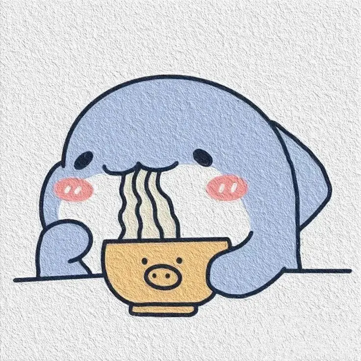 Avatar cute mèo chibi mập, đáng yêu và dễ thương nhất 11