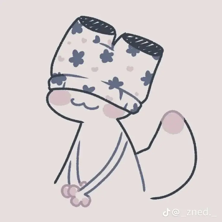 Avatar cute mèo chibi mập, đáng yêu và dễ thương nhất 25