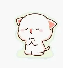 Avatar cute mèo chibi mập, đáng yêu và dễ thương nhất 58