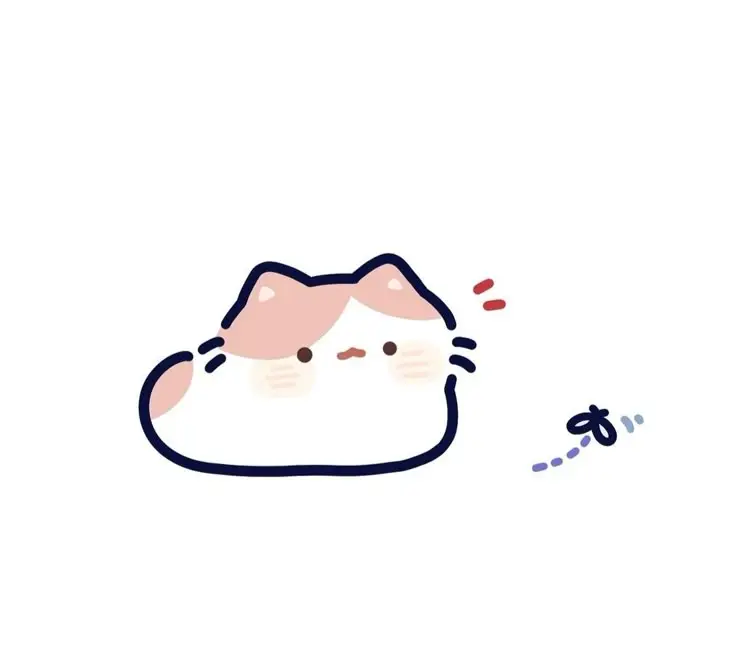 Avatar cute mèo chibi mập, đáng yêu và dễ thương nhất 60