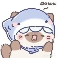 Avatar cute mèo chibi mập, đáng yêu và dễ thương nhất 67