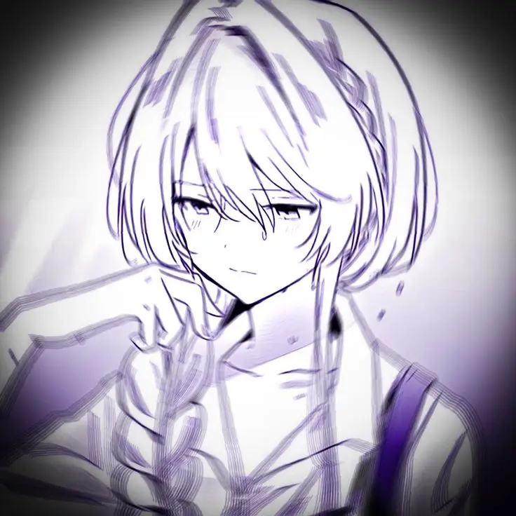 Avatar đẹp ngầu nữ che mặt anime, phong cách độc đáo và chất 39