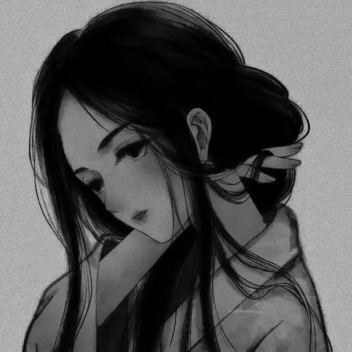 Avatar đẹp ngầu nữ che mặt anime, phong cách độc đáo và chất 66