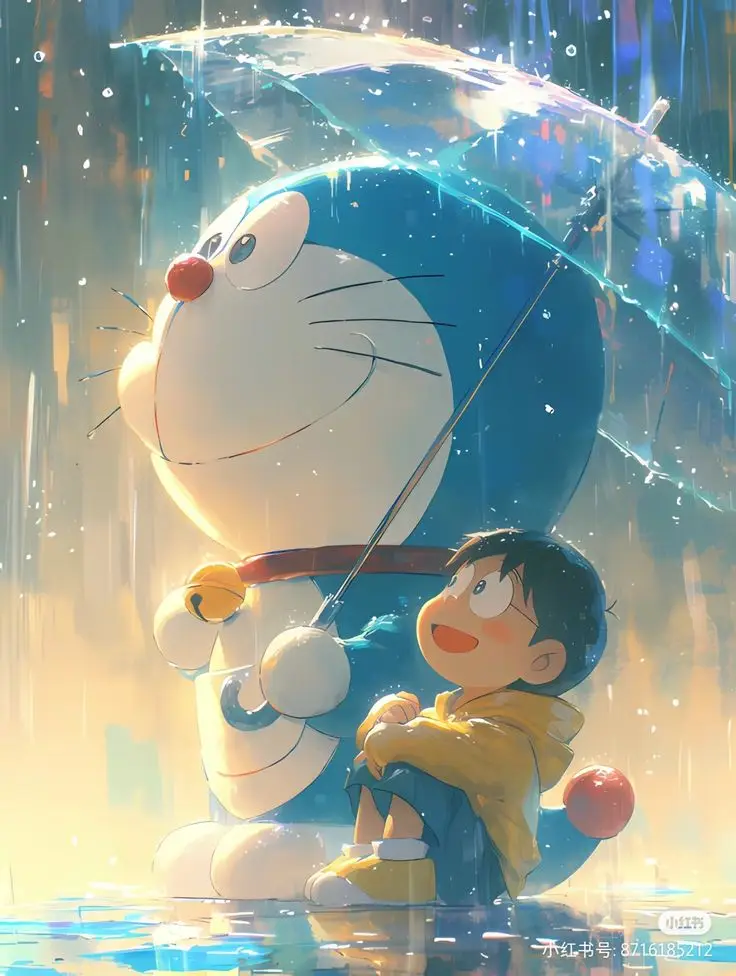 Avatar hình nền Doremon cute cho điện thoại 5
