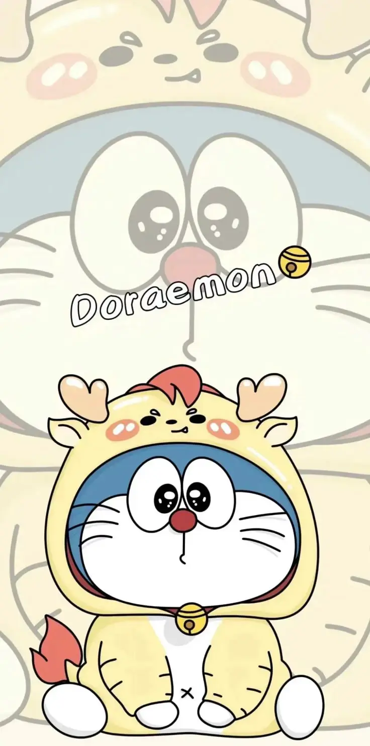 Avatar hình nền Doremon cute cho điện thoại 7