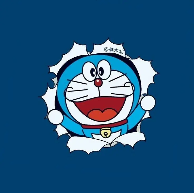 Avatar hình nền Doremon cute cho điện thoại 16