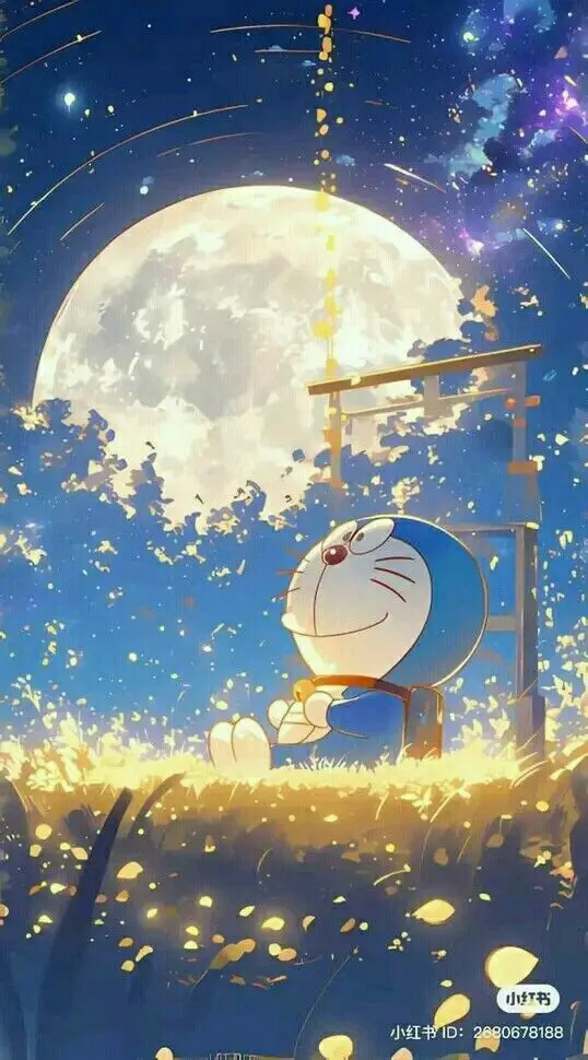 Avatar hình nền Doremon cute cho điện thoại 21