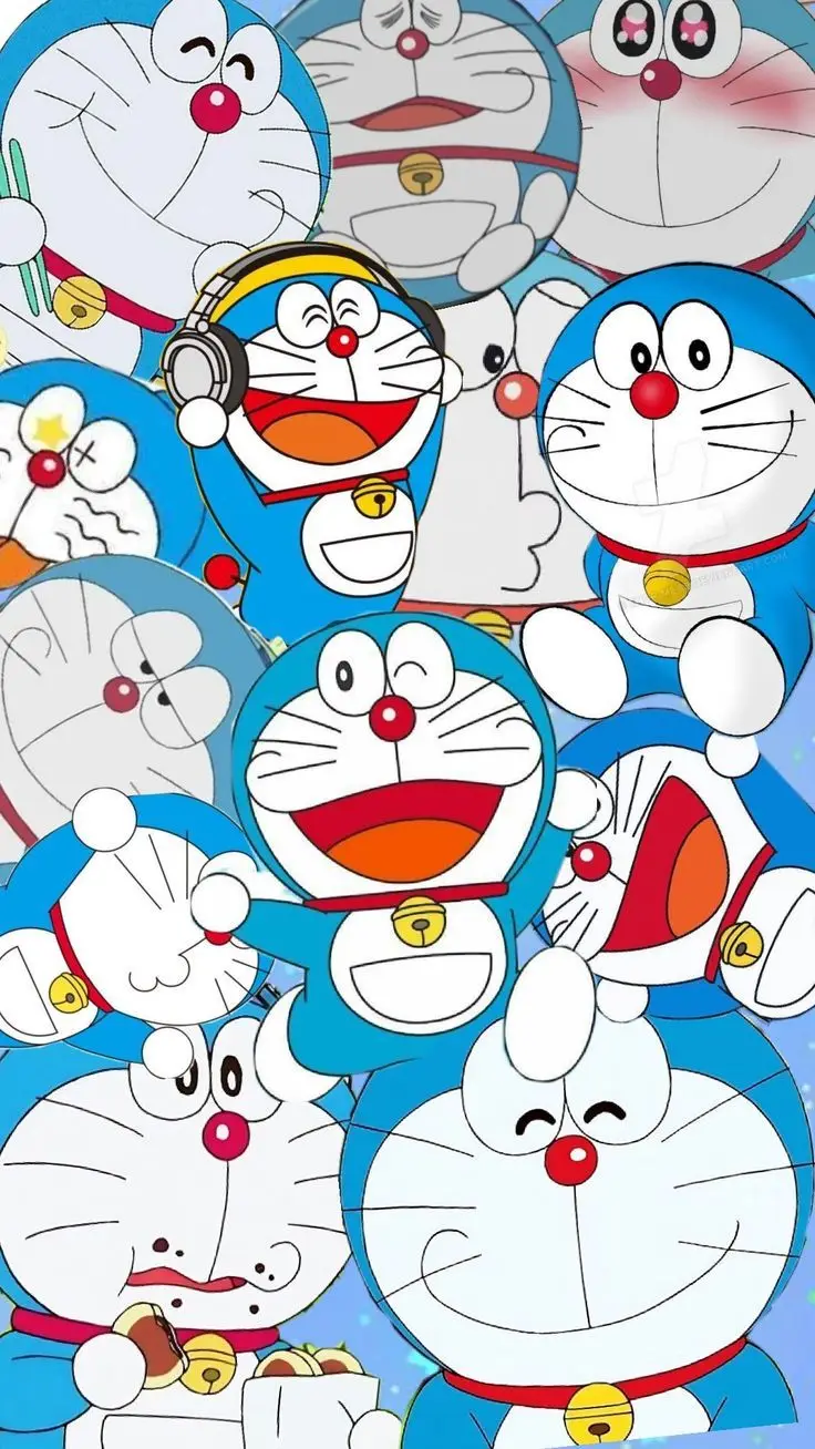 Avatar hình nền Doremon cute cho điện thoại 28