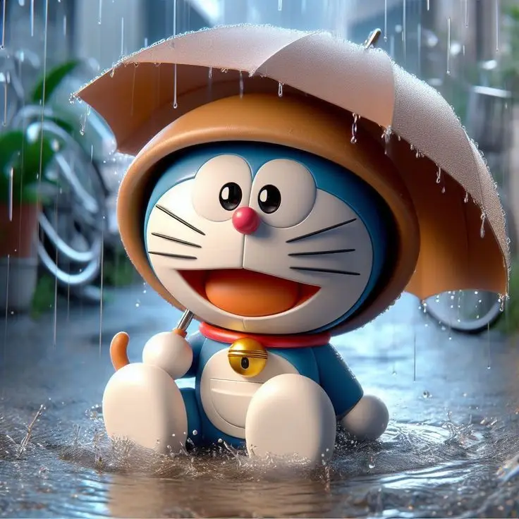 Avatar hình nền Doremon cute cho điện thoại 30