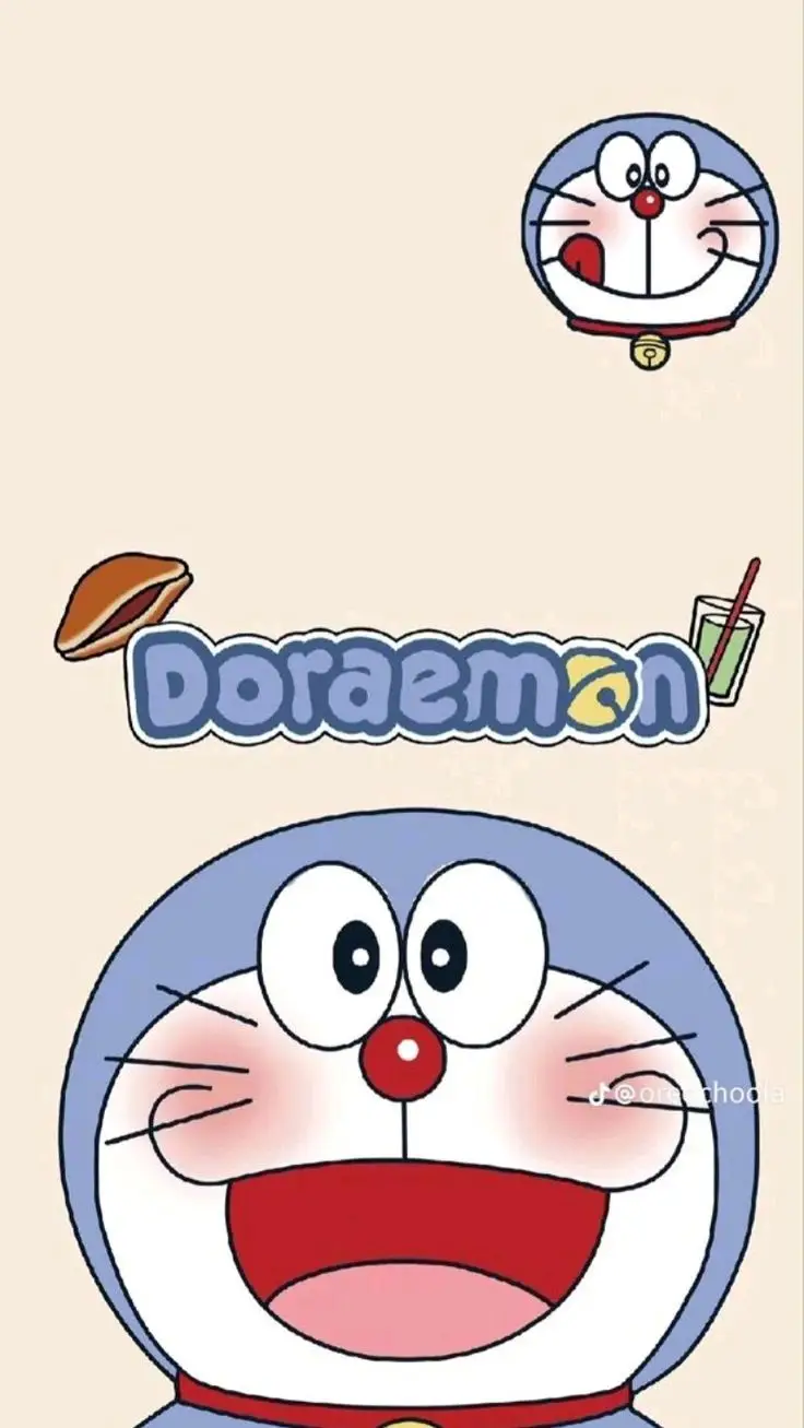 Avatar hình nền Doremon cute cho điện thoại 37