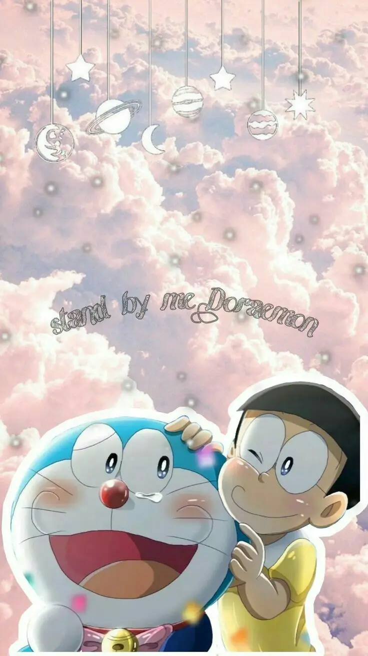Avatar hình nền Doremon cute cho điện thoại 47