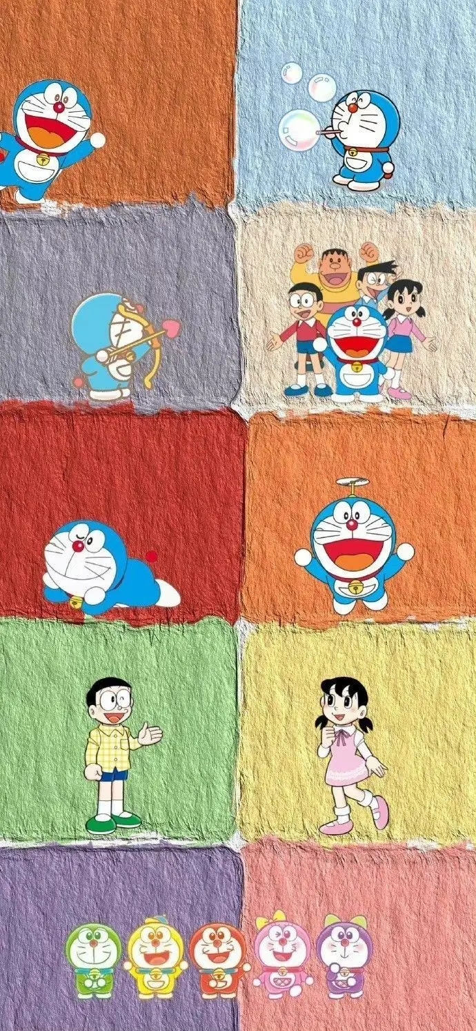 Avatar hình nền Doremon cute cho điện thoại 49