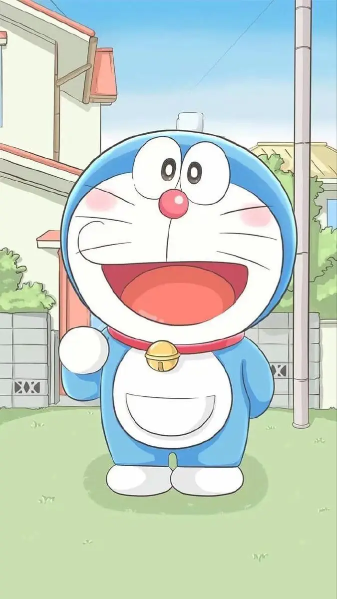 Avatar hình nền Doremon cute cho điện thoại 51