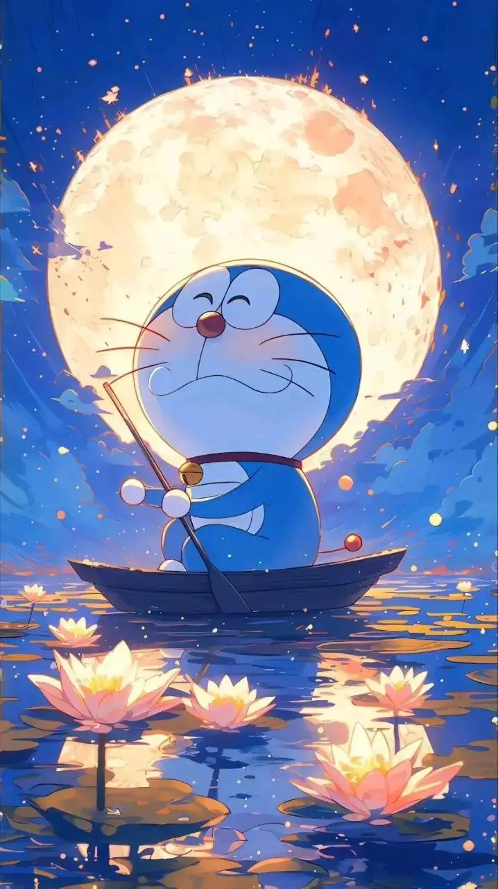 Avatar hình nền Doremon cute cho điện thoại 52
