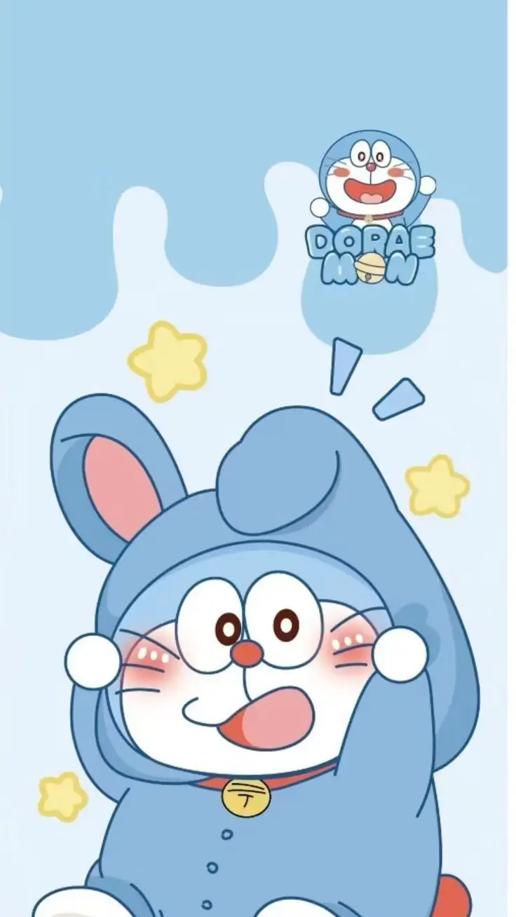 Avatar hình nền Doremon cute cho điện thoại 55
