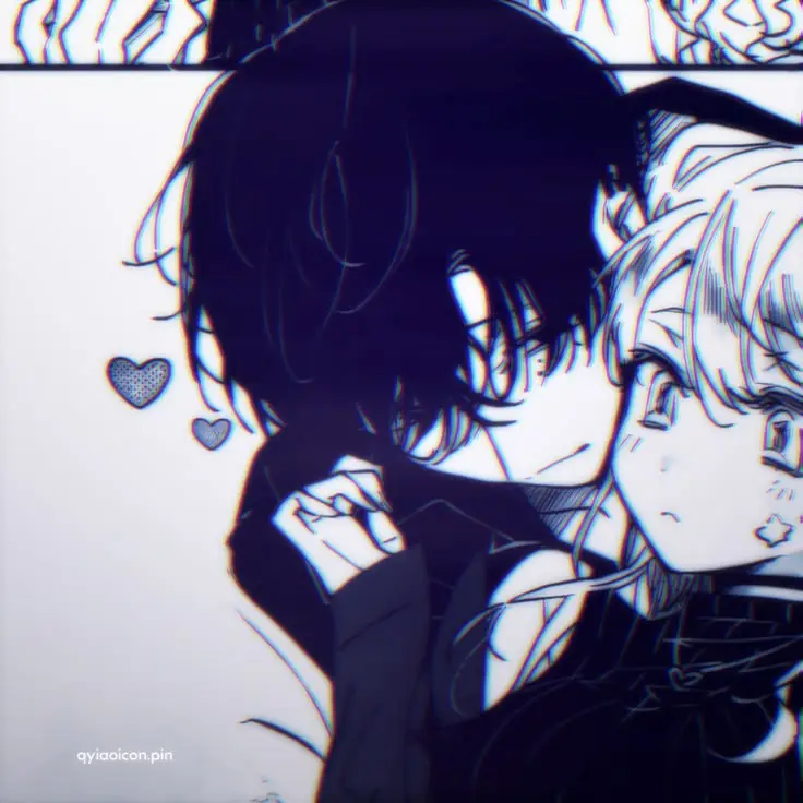 Avatar đôi anime ngầu nam nữ: Bộ sưu tập 50 hình ảnh ấn tượng 7