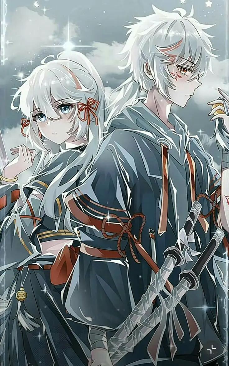 Avatar đôi anime ngầu nam nữ: Bộ sưu tập 50 hình ảnh ấn tượng 45