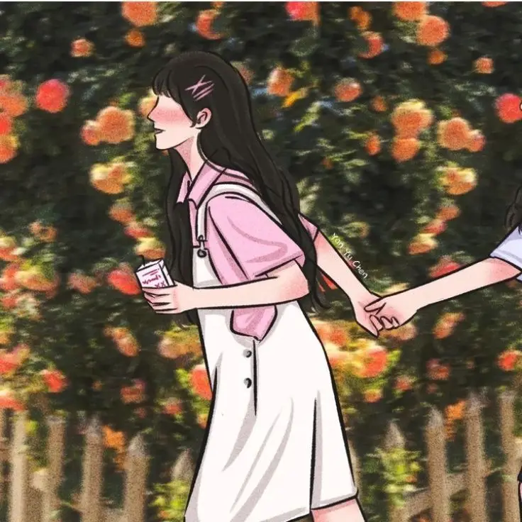 Avatar Đôi Cho Bạn Thân Nữ Cute - Tình Bạn Đẹp Như Mơ 23