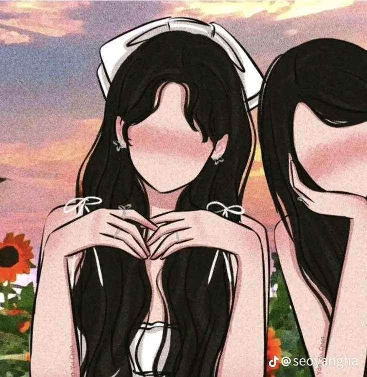 Avatar Đôi Cho Bạn Thân Nữ Cute - Tình Bạn Đẹp Như Mơ 31