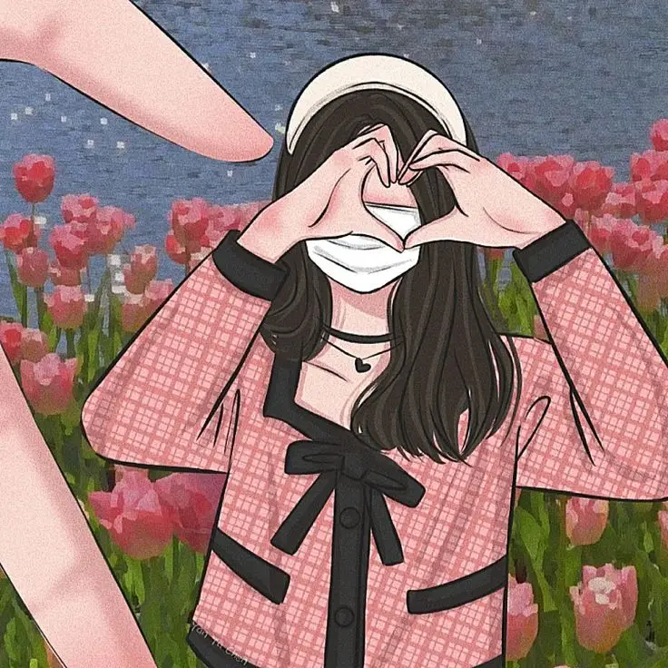 Avatar Đôi Người Thật Che Mặt Độc Đáo 19