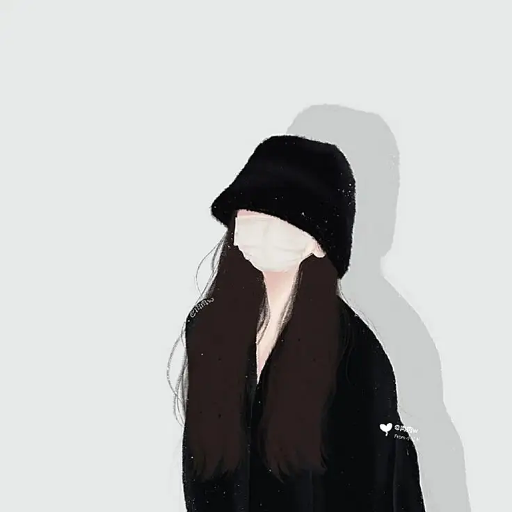 Avatar Đôi Người Thật Che Mặt Độc Đáo 51