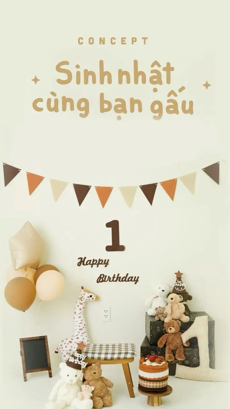 Background Sinh Nhật Bé Gái - 50 Hình Ảnh Ngọt Ngào 56