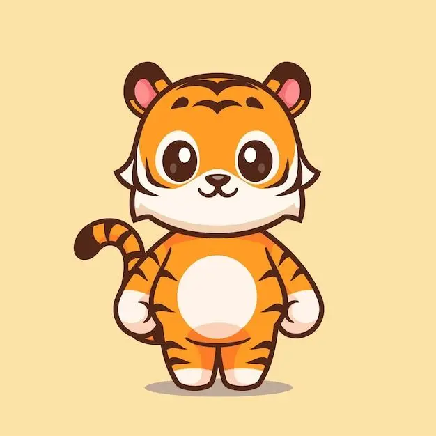 Hình Xăm Con Hổ Cute - Đáng Yêu Nhưng Quyền Lực 4