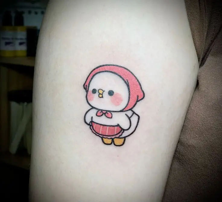 Hình Xăm Con Hổ Cute - Đáng Yêu Nhưng Quyền Lực 10