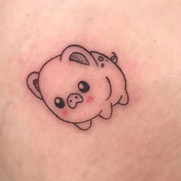 Hình Xăm Con Hổ Cute - Đáng Yêu Nhưng Quyền Lực 11