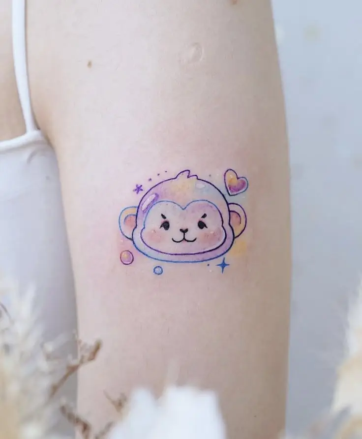 Hình Xăm Con Hổ Cute - Đáng Yêu Nhưng Quyền Lực 31