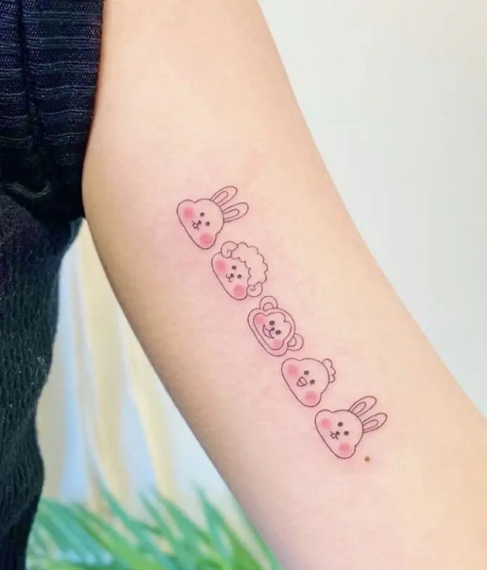 Hình Xăm Con Hổ Cute - Đáng Yêu Nhưng Quyền Lực 39