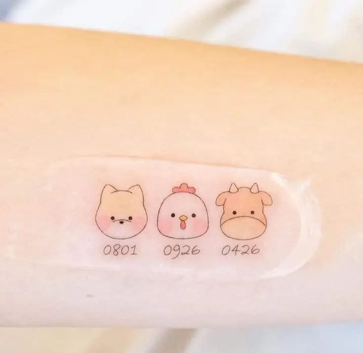 Hình Xăm Con Hổ Cute - Đáng Yêu Nhưng Quyền Lực 43