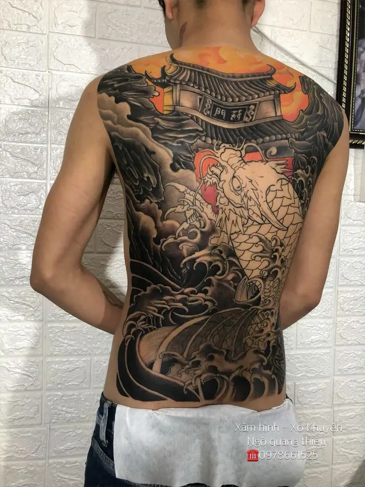 Cá Chép Vượt Vũ Môn Hình Xăm - Ý Nghĩa Và Thiết Kế Độc Đáo 6