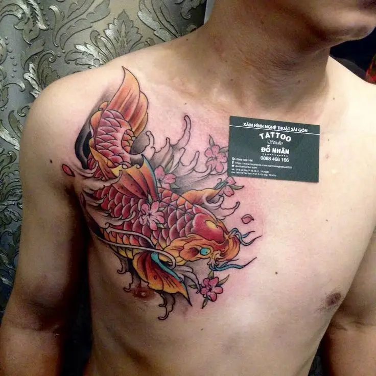 Ý Nghĩa Đằng Sau Hình Xăm Cánh Tay Cá Chép Đầy Tượng Trưng 37