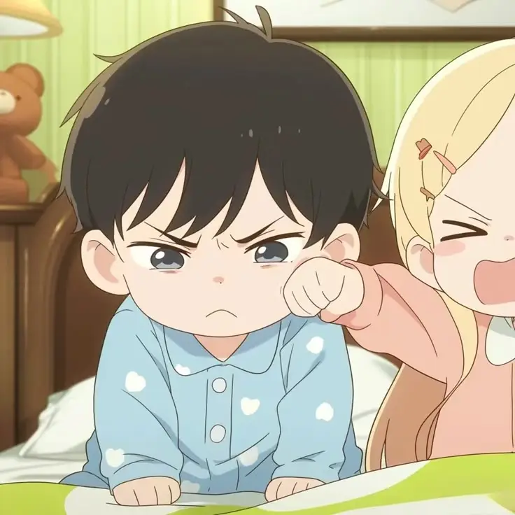 Cặp anime cute avatar đôi, thể hiện tình yêu ngọt ngào 2