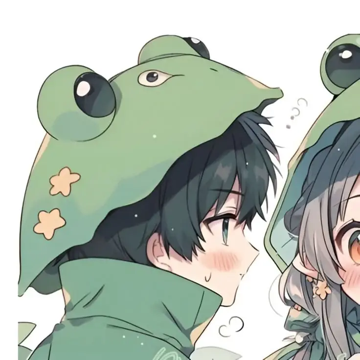 Cặp anime cute avatar đôi, thể hiện tình yêu ngọt ngào 12