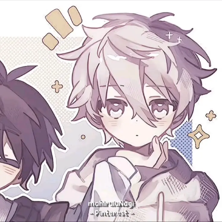 Cặp anime cute avatar đôi, thể hiện tình yêu ngọt ngào 14