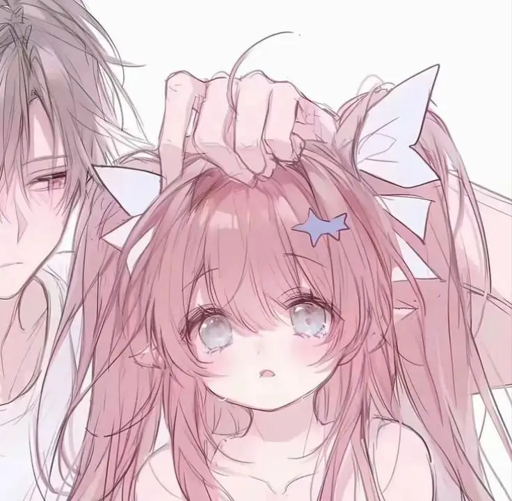 Cặp anime cute avatar đôi, thể hiện tình yêu ngọt ngào 19