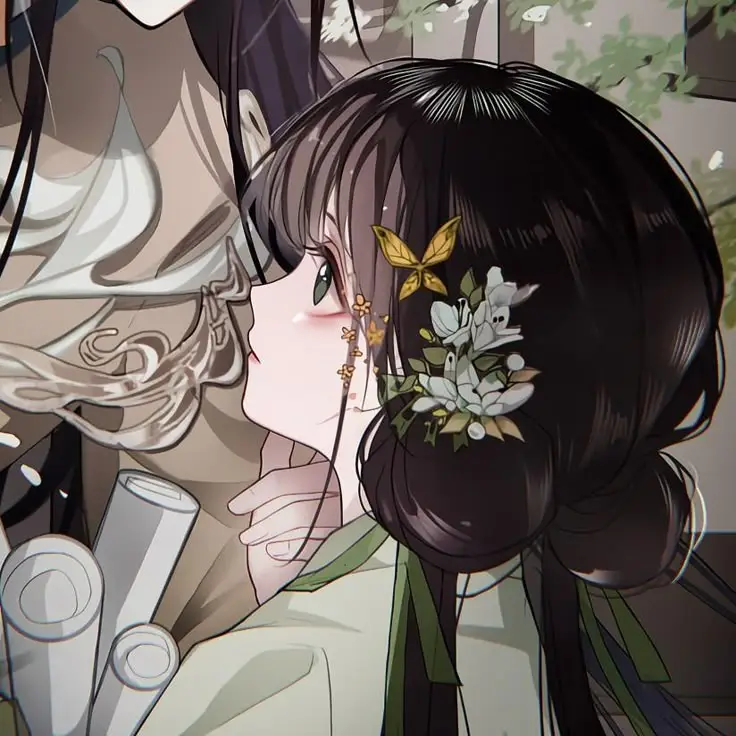 Cặp anime cute avatar đôi, thể hiện tình yêu ngọt ngào 52